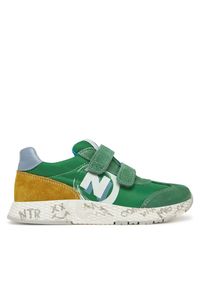Sneakersy Naturino. Kolor: zielony