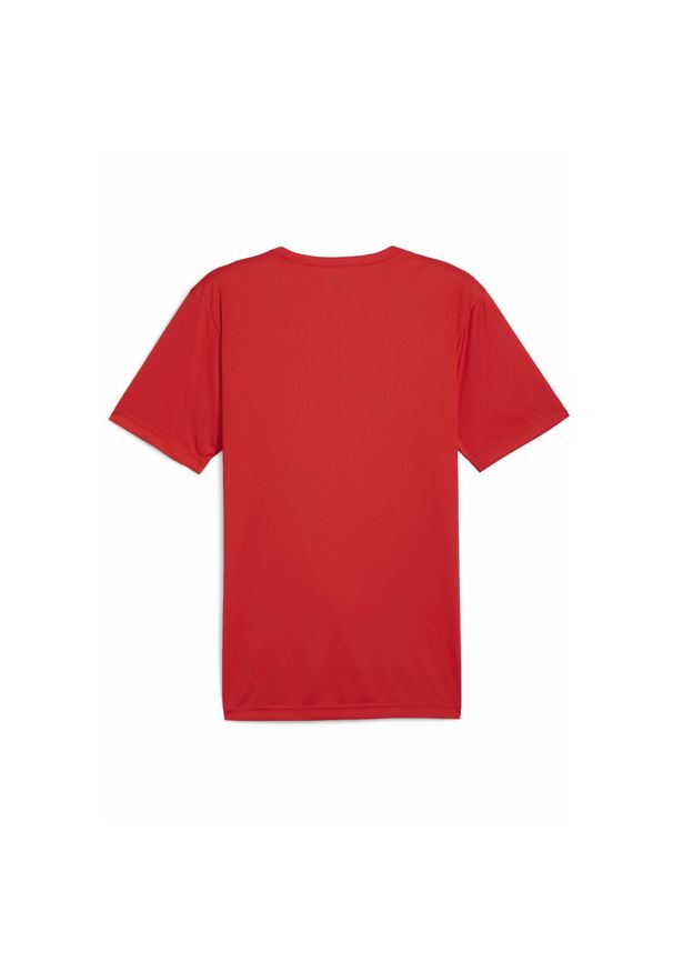 Puma - Męska koszulka z grafiką individualRISE PUMA Red. Kolor: czerwony