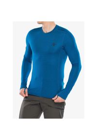 Bluza termoaktywna męska Black Diamond Coefficient LT Crew. Kolor: niebieski. Sezon: zima. Sport: narciarstwo