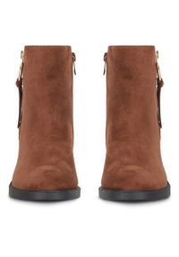 Clara Barson Botki LS5276-02A Brązowy. Kolor: brązowy. Materiał: materiał #2