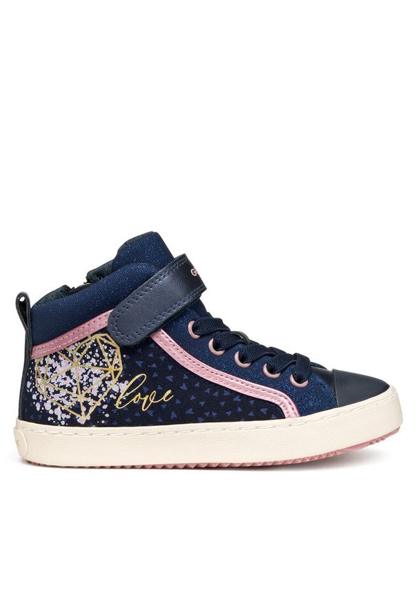 Sneakersy Geox. Kolor: niebieski