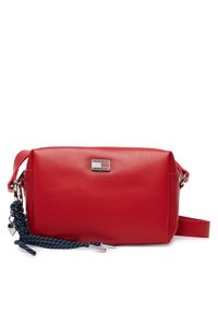 Tommy Jeans Torebka Tjw City Charm Camera Bag AW0AW18456 Czerwony. Kolor: czerwony. Materiał: skórzane #1