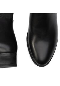 Geox Botki D Felicity G D94G1G 00043 C9999 Czarny. Kolor: czarny. Materiał: skóra #7