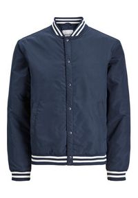 Jack & Jones - Jack&Jones Kurtka bomber 12243232 Granatowy Regular Fit. Kolor: niebieski. Materiał: syntetyk