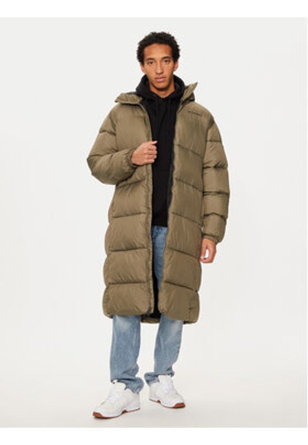 columbia - Columbia Płaszcz zimowy Puffect™ 2086811 Khaki Regular Fit. Kolor: brązowy. Materiał: syntetyk. Sezon: zima