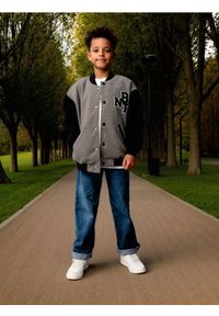 Sinsay - Kurtka bejsbolówka - szary. Kolor: szary #1