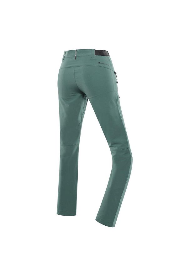 ALPINE PRO - Spodnie damskie trekkingowe Alpine Pro Ramela. Kolor: zielony