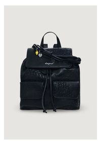 Desigual Plecak 26SAKP35 Czarny. Kolor: czarny. Materiał: materiał #1
