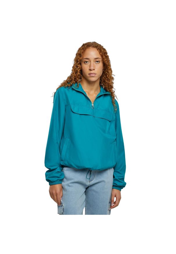 Damska kurtka wodoodporna Urban Classics Basic. Kolor: zielony
