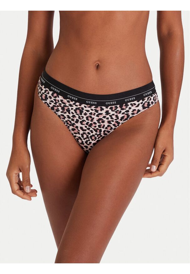 Guess Figi brazylijskie O5RE25 KCOJ0 Beżowy. Kolor: beżowy. Materiał: syntetyk