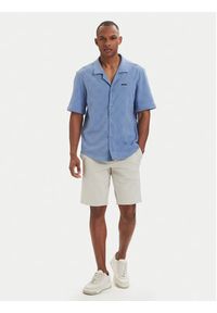BOSS Koszula Member Jacq 50559577 Niebieski jasny Relaxed Fit. Kolor: niebieski. Materiał: bawełna #4