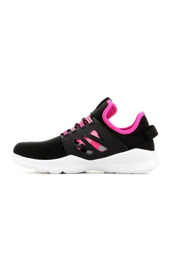 skechers - Buty do chodzenia dla dzieci Skechers Street Squad Blackhot Pink. Okazja: na co dzień. Zapięcie: sznurówki. Kolor: czarny. Materiał: materiał. Szerokość cholewki: normalna. Sport: turystyka piesza