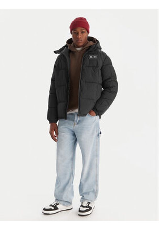 Kappa Kurtka zimowa Olmy 311M7DW Czarny Comfort Fit. Kolor: czarny. Materiał: syntetyk. Sezon: zima