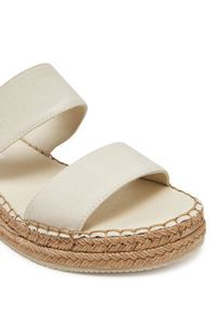 Calvin Klein Jeans Espadryle Sporty Rope Mg Lth Webbing YW0YW01704 Beżowy. Kolor: beżowy. Materiał: materiał. Styl: sportowy
