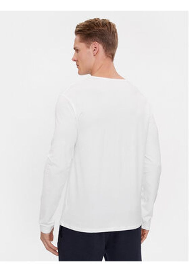 TOMMY HILFIGER - Tommy Hilfiger Komplet 3 longsleeve UM0UM03022 Biały Slim Fit. Kolor: biały. Materiał: bawełna. Długość rękawa: długi rękaw