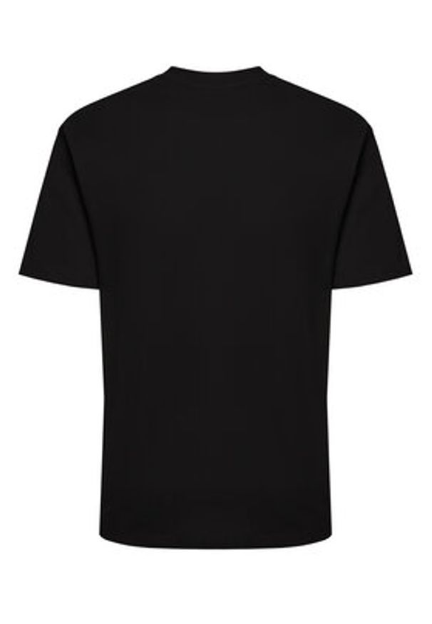 Hunter T-Shirt Abele UNISEX HARU0007251 Czarny Regular Fit. Kolor: czarny. Materiał: bawełna