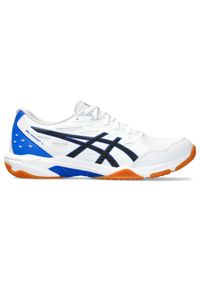 Asics - Buty do siatkówki męskie, ASICS Gel-Rocket 11. Kolor: niebieski, biały, wielokolorowy. Sport: siatkówka #1