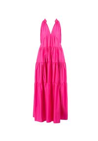 Pinko Sukienka "Dortmund" | 102925 A1LZ | Kobieta | Różowy. Kolor: różowy. Materiał: bawełna. Styl: boho, elegancki. Długość: maxi #4