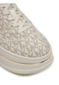 MICHAEL Michael Kors Sneakersy 43S5HYFS2B Écru. Materiał: skóra