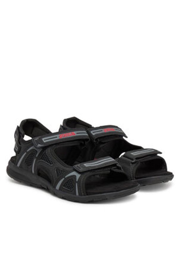 Joma Sandały S.Zeus 2501 SZEUS2501V Czarny. Kolor: czarny. Materiał: materiał
