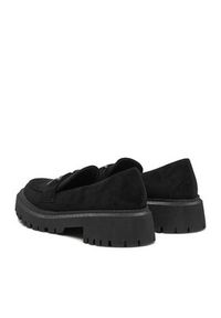 DeeZee Loafersy LE601-5 Czarny. Kolor: czarny. Materiał: materiał #5