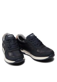 Rieker Sneakersy 16113-14 Granatowy. Kolor: niebieski. Materiał: skóra #4