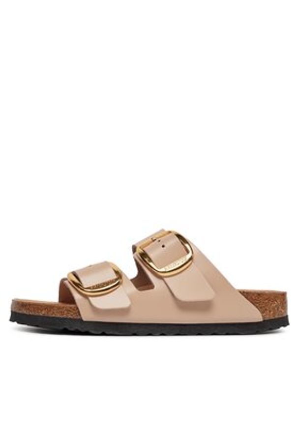 Birkenstock Klapki Arizona 1026553 Różowy. Kolor: różowy. Materiał: skóra
