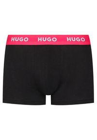 Hugo - HUGO Komplet 3 par bokserek 50532611 Czarny. Kolor: czarny. Materiał: bawełna