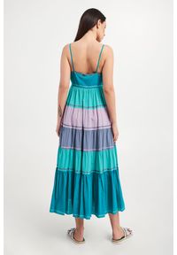 Twinset Milano - Sukienka TWINSET. Długość rękawa: na ramiączkach. Wzór: haft. Długość: midi #2