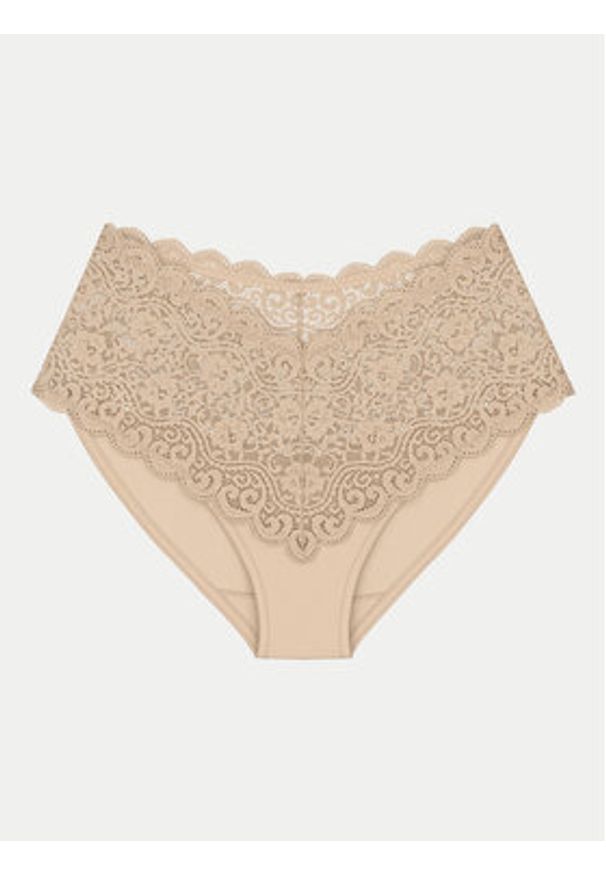 Triumph Figi klasyczne z wysokim stanem Amourette 10210675 Beżowy. Stan: podwyższony. Kolor: beżowy. Materiał: syntetyk