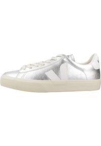 Veja - Buty VEJA CAMPO Srebrny. Kolor: szary. Materiał: tkanina, skóra. Styl: sportowy