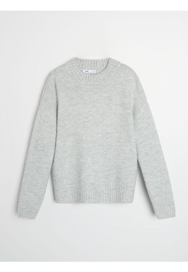 Sinsay - Sweter basic - szary. Kolor: szary