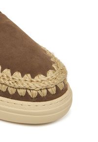 Mou Śniegowce MU.FW411001A Szary. Kolor: szary. Materiał: zamsz, skóra #4