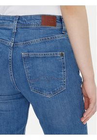 Pepe Jeans Jeansy Violet PL204176 Niebieski Mom Fit. Kolor: niebieski