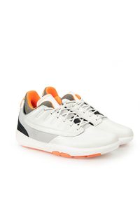 Geox Sneakersy "Modual" | U948LA 0856K | Modual | Mężczyzna | Biały, Pomarańczowy. Nosek buta: okrągły. Kolor: biały, wielokolorowy, pomarańczowy. Materiał: tkanina, skóra #1