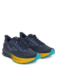 Mizuno Buty do biegania Wave Skyrise 6 J1GC2509 Czarny. Kolor: czarny. Materiał: materiał. Model: Mizuno Wave #3