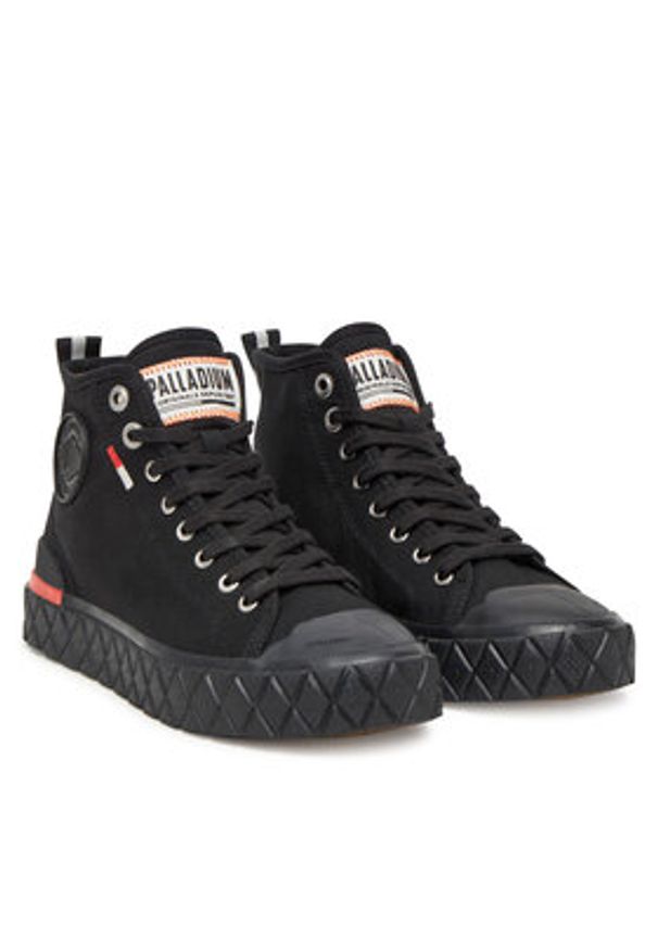 Palladium Trampki Palla Ace Chukka Org 79142-001-M Czarny. Kolor: czarny. Materiał: materiał