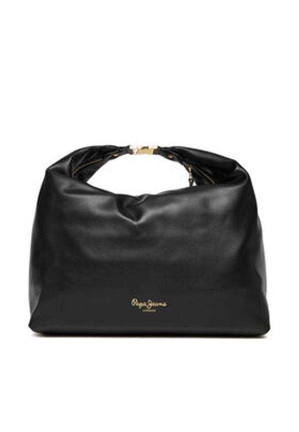 Pepe Jeans Torebka Gail PL0300074 Czarny. Kolor: czarny. Materiał: skórzane