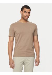 BOSS - Boss T-Shirt Tales 50508584 Brązowy Relaxed Fit. Kolor: brązowy. Materiał: bawełna #1