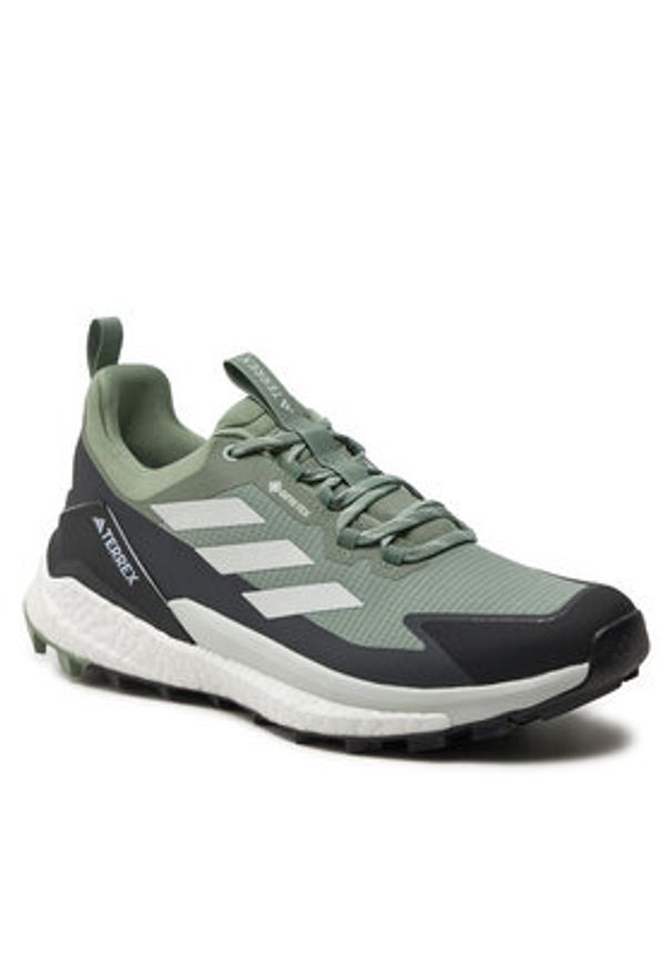 Adidas - adidas Sneakersy Terrex Free Hiker 2.0 Low GORE-TEX Hiking IE5103 Zielony. Kolor: zielony. Materiał: mesh, materiał. Technologia: Gore-Tex. Model: Adidas Terrex