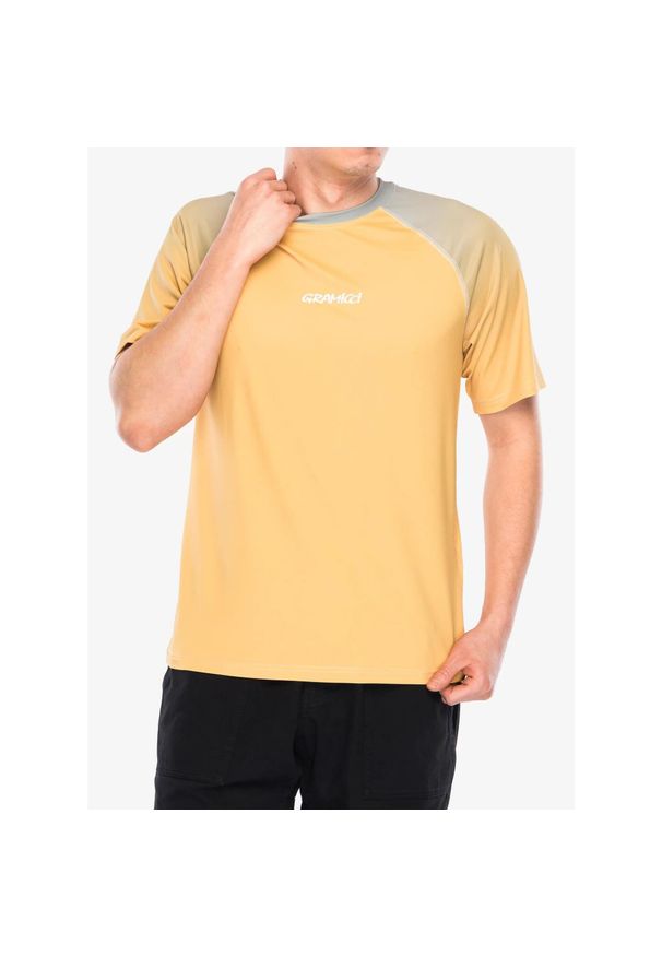 Koszulka szybkoschnąca Gramicci Upf-Shield Short Sleeve Top. Kolor: pomarańczowy
