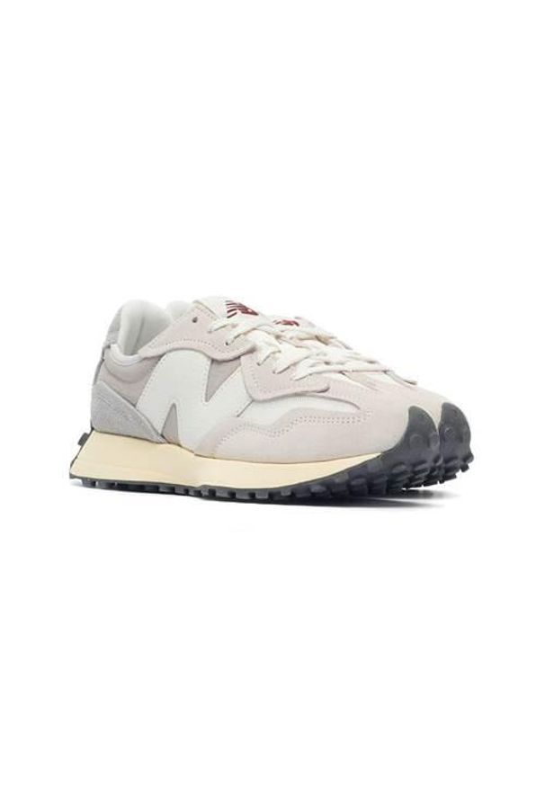 Buty do chodzenia męskie New Balance U327WRB. Zapięcie: sznurówki. Kolor: beżowy. Materiał: guma, skóra, syntetyk, materiał, tkanina, zamsz. Szerokość cholewki: normalna. Sport: turystyka piesza