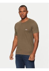 BOSS Komplet 3 t-shirtów 50532468 Kolorowy Regular Fit. Materiał: bawełna. Wzór: kolorowy #4