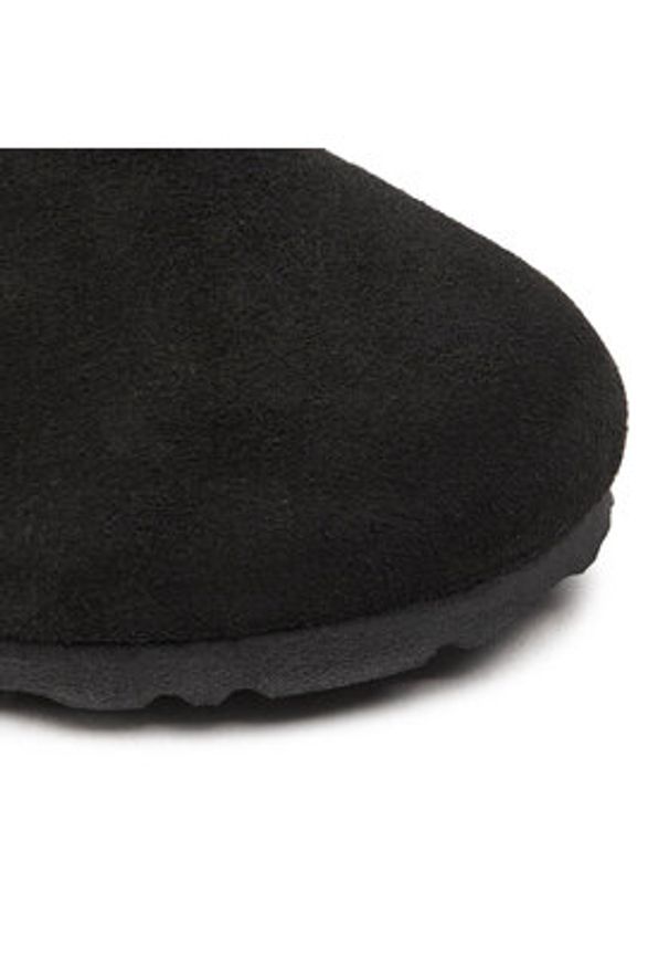 Birkenstock Kapcie Boston Vl/Shearling 0259883 Czarny. Kolor: czarny. Materiał: welur, skóra
