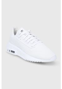 adidas Originals Buty Deodiver Primeblue kolor biały. Okazja: na plażę. Zapięcie: sznurówki. Kolor: biały. Materiał: materiał, guma #4
