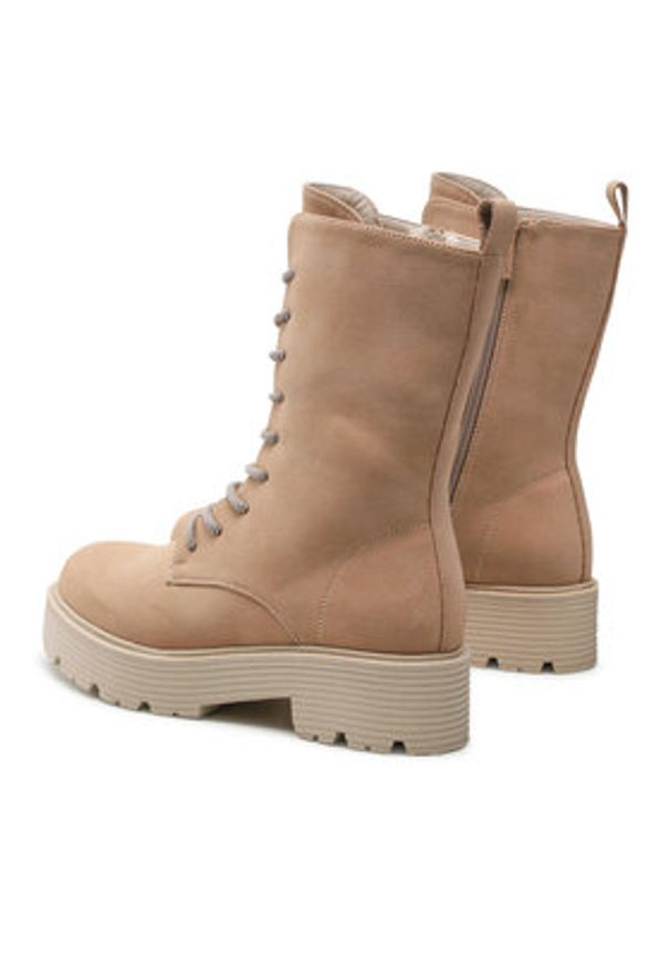 Jenny Fairy Trzewiki WS5902-03 Beżowy. Kolor: beżowy. Materiał: materiał