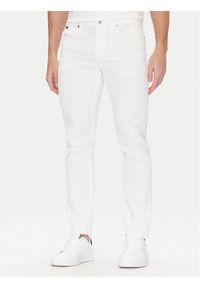 BOSS Jeansy H-Delaware 50540492 Biały Slim Fit. Kolor: biały