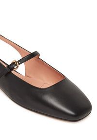 Pollini Sandały SA11031C1MTE0000 Czarny. Kolor: czarny. Materiał: skóra