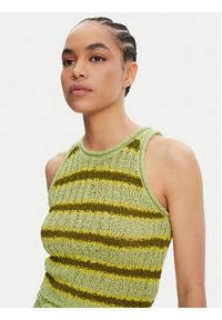Element Sweter Flip Knit ELJKT00119 Zielony Regular Fit. Kolor: zielony. Materiał: bawełna #3