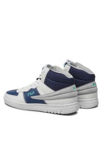 Fila Sneakersy Noclaf Cb Mid FFM0033.50016 Biały. Kolor: biały. Materiał: skóra